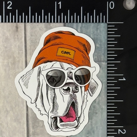 π10/$10π Dog Puppy Waterproof Vinyl Sticker Decal - Picture 1 of 1
